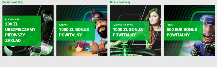 Unibet bonus z kodem